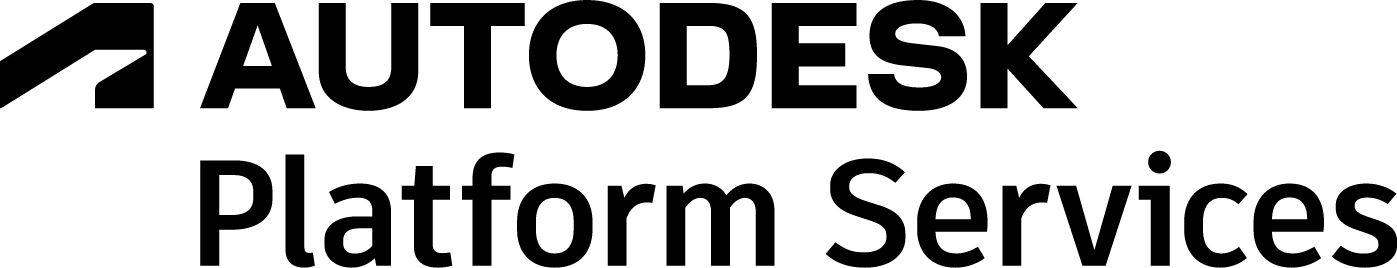 The Autodesk logo next to the text 'Autodesk Platform Services'